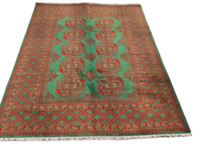 Philpai Hand Knotted Rug– with Elegant Floral and Geometric Patterns