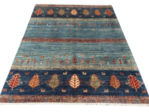 Gabbah Hand-Knotted Wool Rug – Traditional Patterns with Timeless Appeal