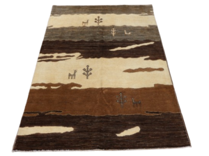 Gabbah Hand-Knotted Wool Rug – Rich Patterns with Traditional Craftsmanship