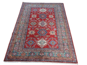 Chobi Hand-Knotted Wool Rug – Natural Beauty, Masterfully Crafted