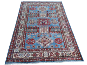 Chobi Hand-Knotted Wool Rug – A Timeless Blend of Tradition and Luxury