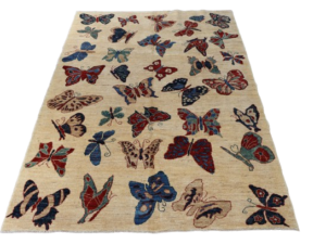 Chobi Hand-Knotted Wool Rug – Masterpieces of Craft and Comfort