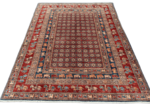 Chobi Hand-Knotted Wool Rug – The Art of Tradition and Modern Comfort