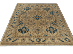 Chobi Hand-Knotted Wool Rug – A Touch of Tradition and Luxury