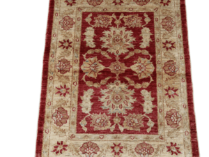 Chobi Hand-Knotted Wool Rug – Natural Beauty, Crafted to Last