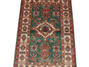 Kazak Heritage Hand-Knotted Wool Rug