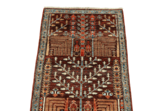 Chobi Hand-Knotted Wool Rug – Handcrafted Luxury in Natural Shades
