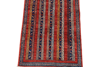 Chobi Hand-Knotted Wool Rug – A Timeless Blend of Artistry and Nature