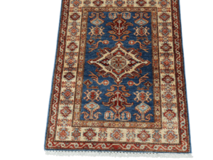 Timeless Kazak Hand-Knotted Wool Rug