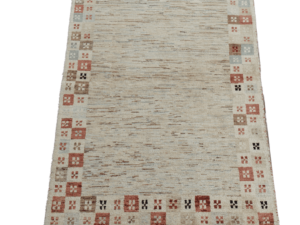 Hand-Knotted Gabbah Rug – Traditional Wool Design with Rich Patterns