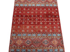 Chobi Hand-Knotted Wool Rug – Soft Elegance with Natural Craftsmanship