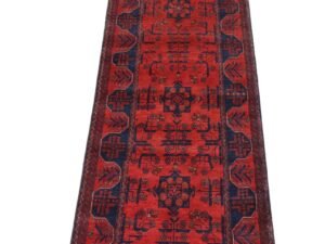 Handwoven Afghan Khal Mohammadi Rug – Rich Tribal Motifs