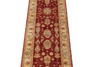 Chobi Hand-Knotted Rug – Traditional Elegance in Natural Tones