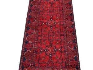 Luxurious Khal Mohammadi Afghan Rug– with Vibrant Tribal Patterns